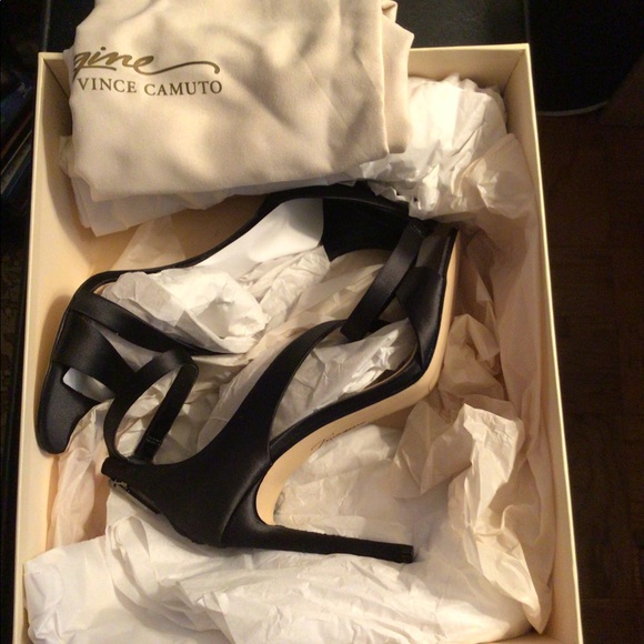 Vince Camuto - Rieta satin stilettos - Picture 6 of 7